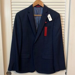 John Varvatos Star U.S.A. blazer men’s blue plaid size 38R
